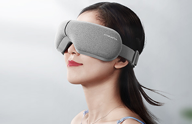 凱勝KS-3709/3709B藍(lán)牙護(hù)眼儀蛋白皮折疊眼部按摩器