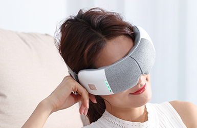 <b>凱勝KS-A1藍(lán)牙款護(hù)眼儀蛋白皮折疊眼部按摩器</b>